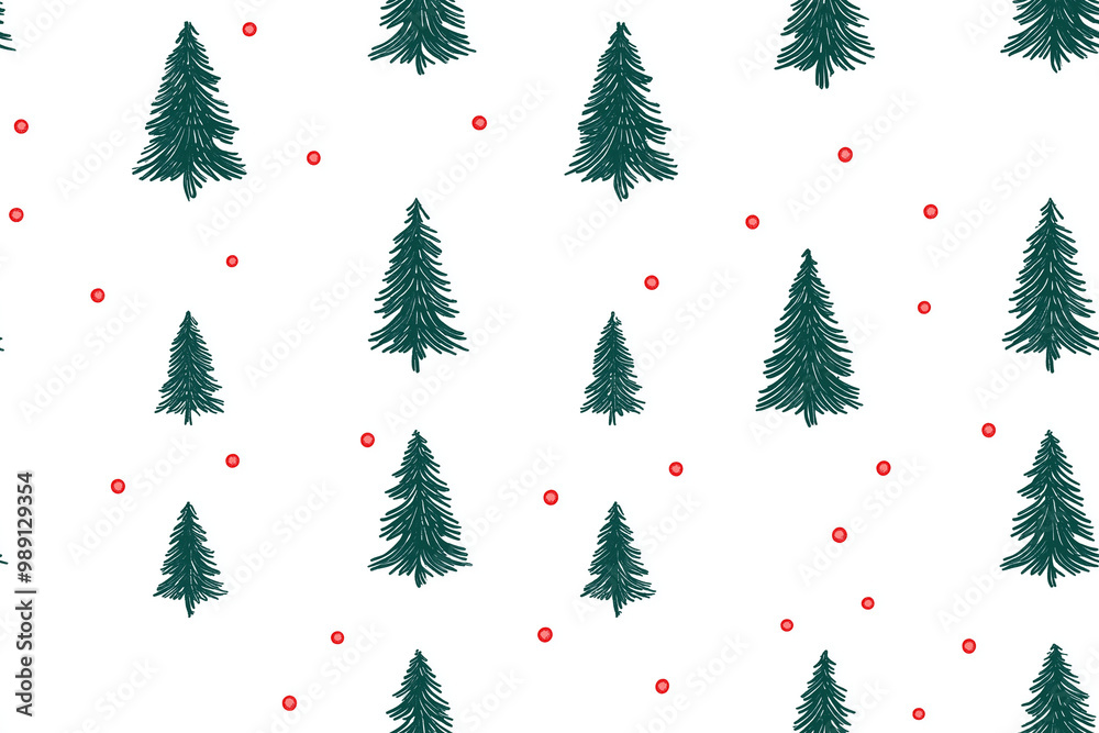 Seamless Christmas pattern Seamless Christmas pattern