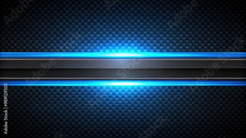 Wallpaper Mural A sleek, modern design element featuring a bold, vibrant blue line with a subtle gradient effect, perfect for adding visual interest to digital designs. Torontodigital.ca