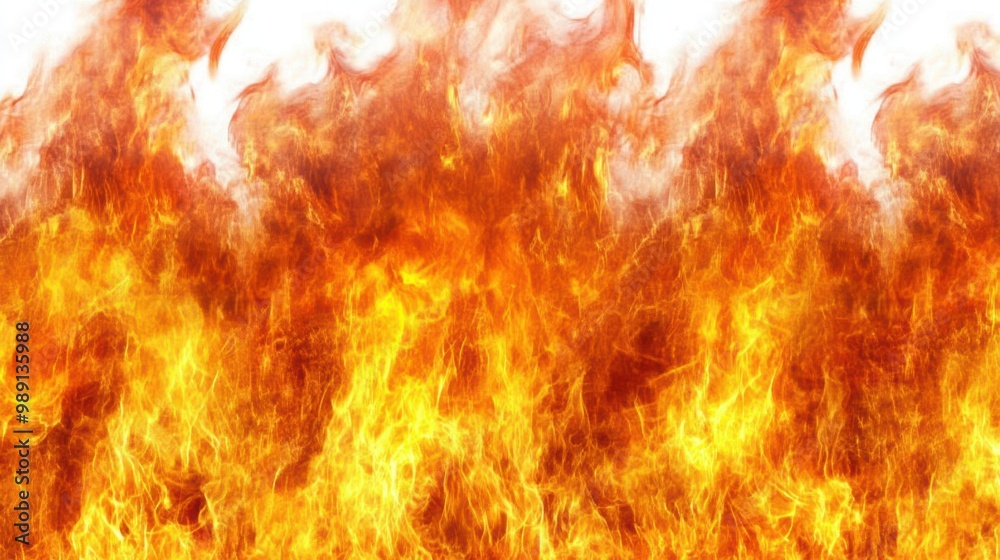 Obraz premium Burning Flames Abstract Texture Background