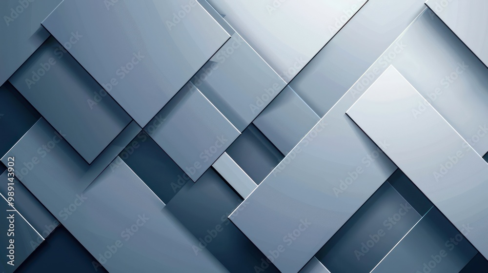 Abstract Geometric Pattern in Silver Abstract Geometric Pattern in Silver