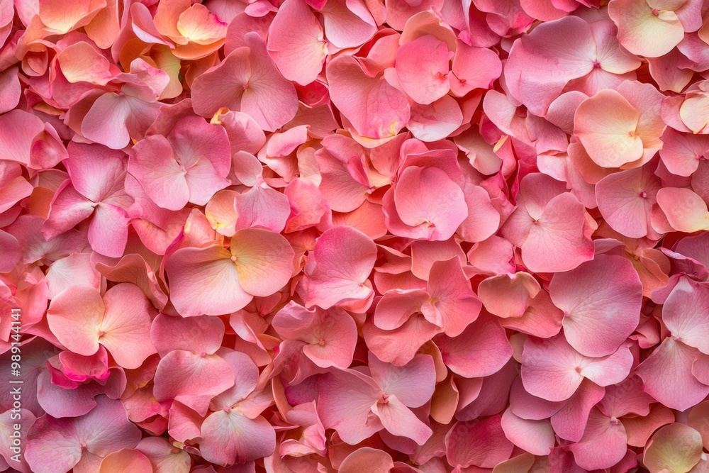 Obraz premium A Close-Up View of Delicate Pink Flower Petals