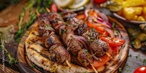 Smoked Souvlaki Cooking Techniques, Souvlaki Wrap with Pita, Homemade Souvlaki Skewers 