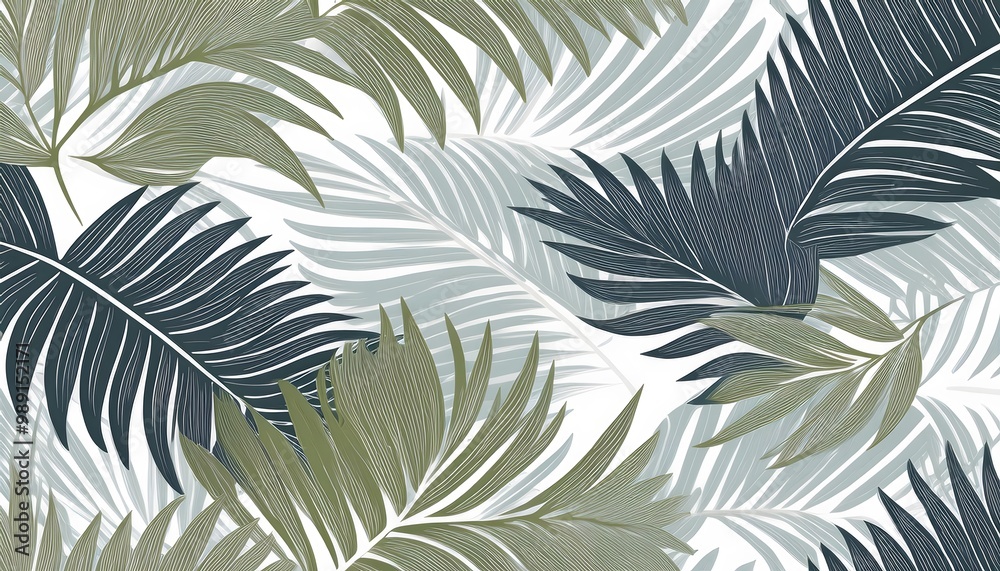 Tropical Leaf Pattern Tropical Leaf Pattern