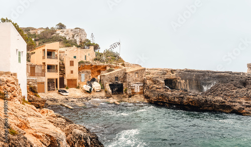 Cala s’Almunia kleine Bucht im Südosten der spanischen Baleareninsel Mallorca 