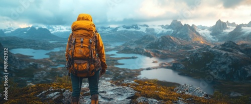 Backpacking in the Mountains