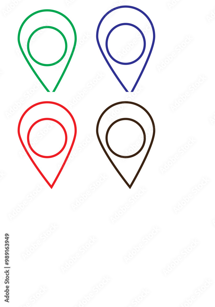 Location icon. fill and line location icon. Map pin. gps. place marker. GPS location symbol collection. Set of map pin location icons. Modern map markers. isolated on white Location icon. fill and line location icon. Map pin. gps. place marker. GPS location symbol collection. Set of map pin location icons. Modern map markers. isolated on white