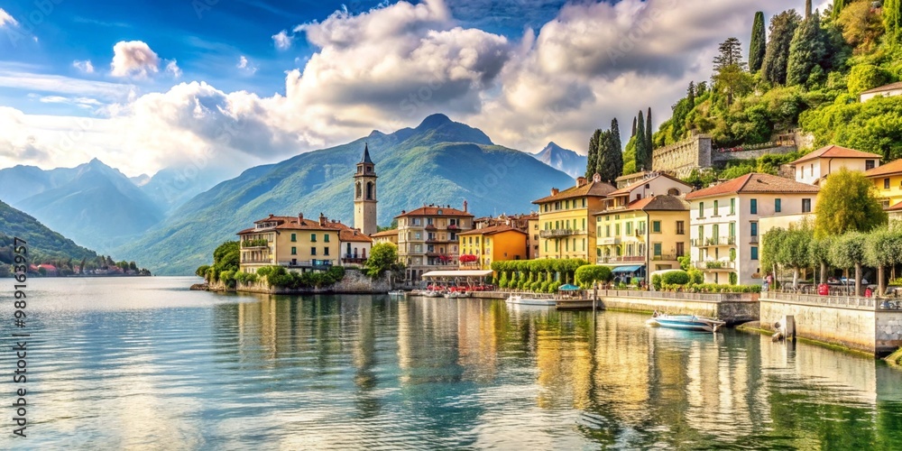 Fototapeta premium Picturesque Lak