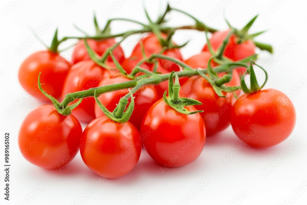 A fresh grumichama isolated on white A fresh grumichama isolated on white