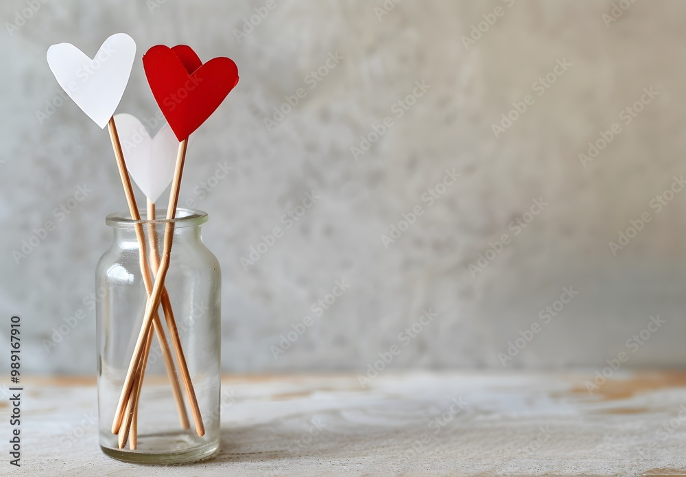 Rustic Valentine's Day Hearts in Bottle Rustic Valentine's Day Hearts in Bottle
