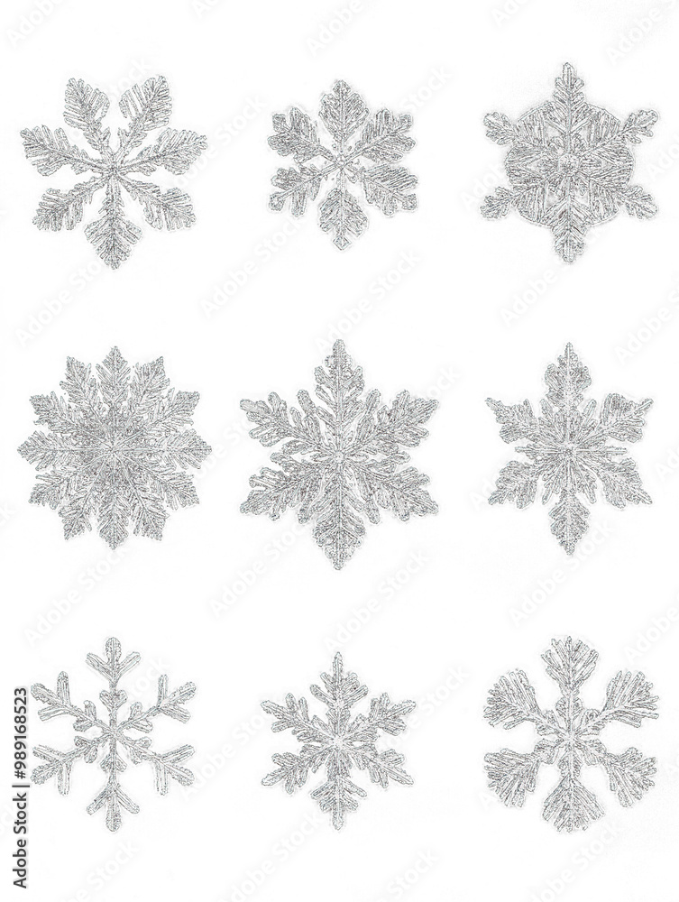 snowflakes as element on transparent background snowflakes as element on transparent background