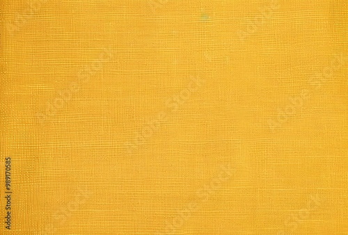 Golden Yellow Canvas Fabric Texture Background