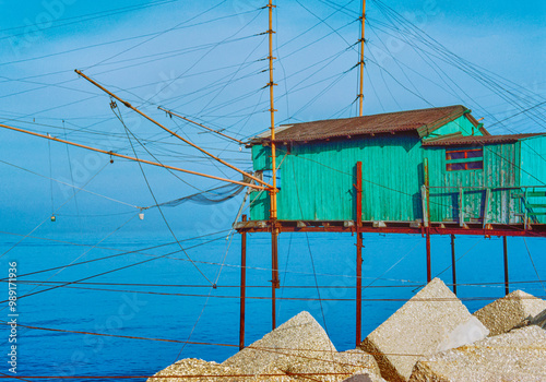 Un trabocco a Pescara