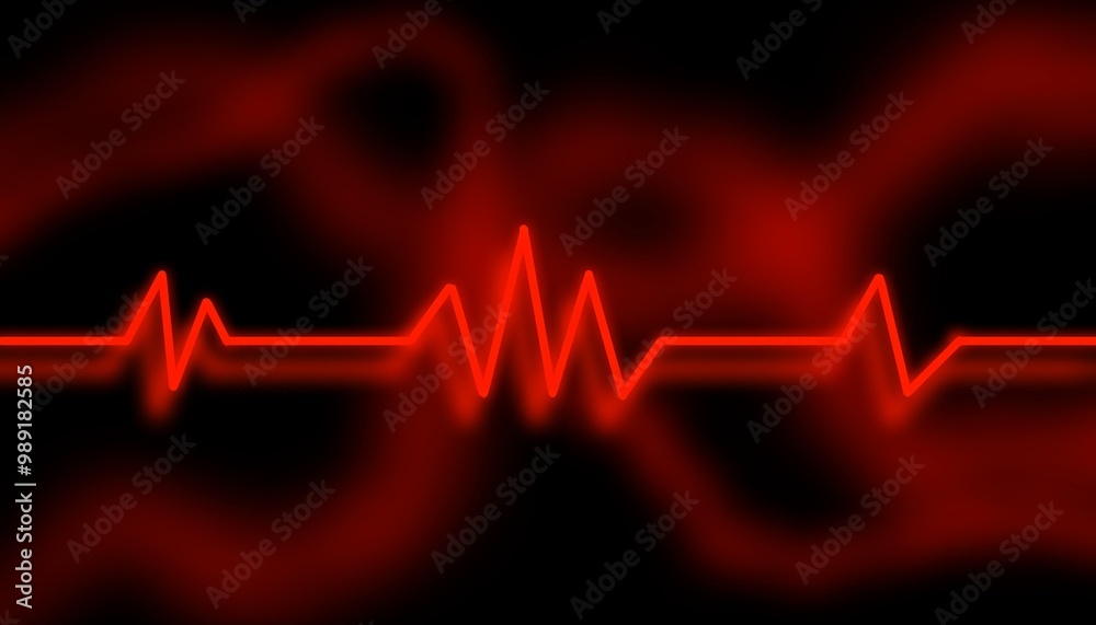 heart beat wave heart beat wave