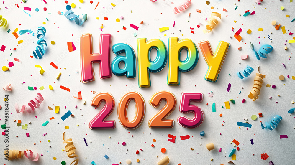 A playful New Year card with '
A playful New Year card with '