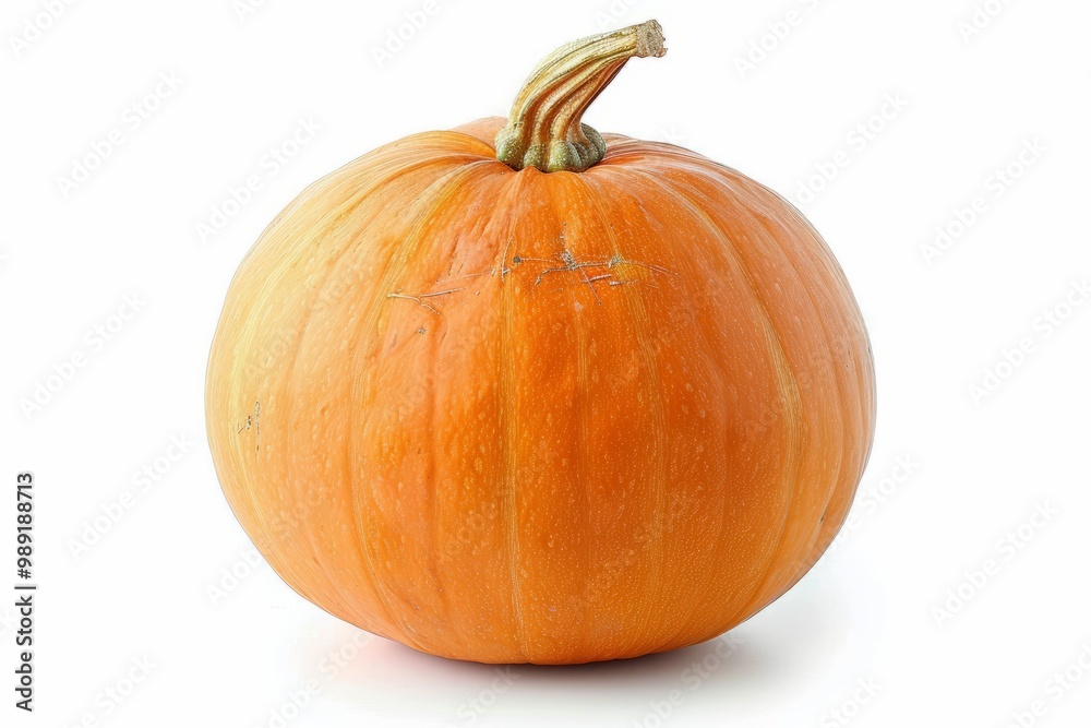 Obraz premium A fresh kuri squash isolated on white