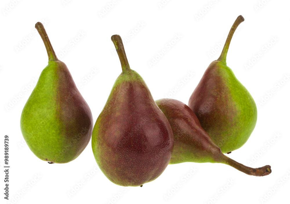 Pears isolated on white background. Pears isolated on white background.