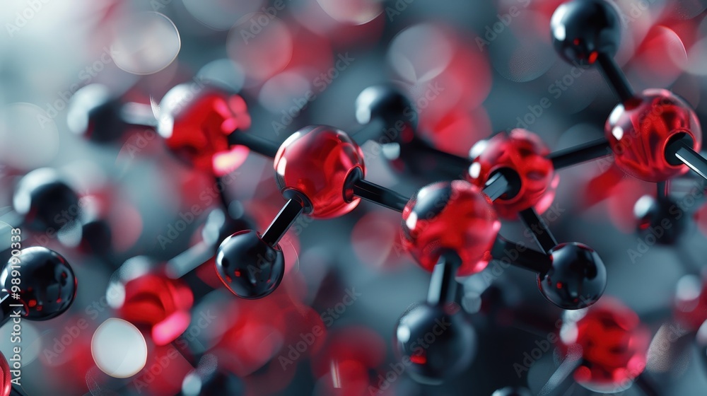 Molecular Model of Acetylene Showcasing Triple Bond in High Resolution Molecular Model of Acetylene Showcasing Triple Bond in High Resolution