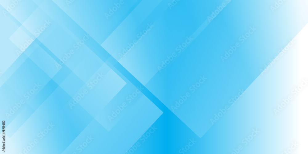 Obraz premium Abstract blue color triangle and square shape in modern pattern background, Abstract background with light blue dynamic effect. Motion vector Illustration, Triangle and geometric square shape.