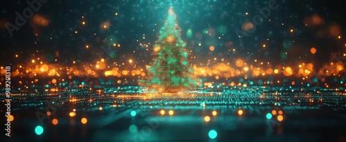 Digital Yuletide: The Cyber Christmas Tree of Tomorrow