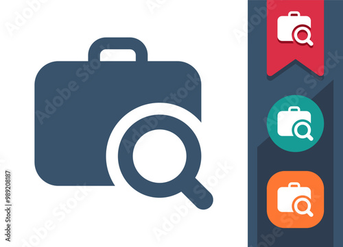 Airport Security, Luggage, Baggage Check Icon