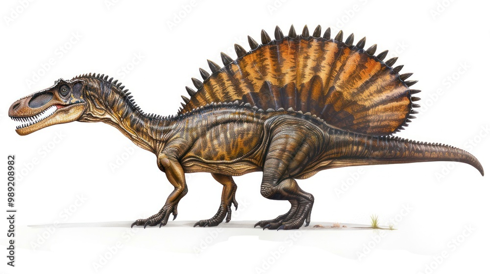 Fototapeta premium Spinosaurus Dinosaur Illustration