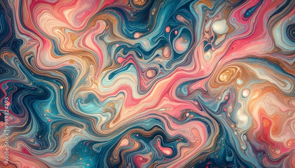 Abstract Swirling Paint Texture Background Abstract Swirling Paint Texture Background