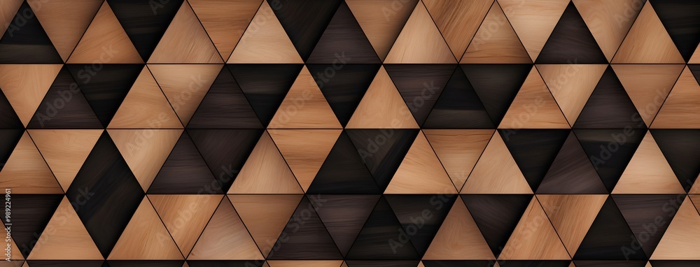 Seamless Wood Texture Triangle Pattern Seamless Wood Texture Triangle Pattern