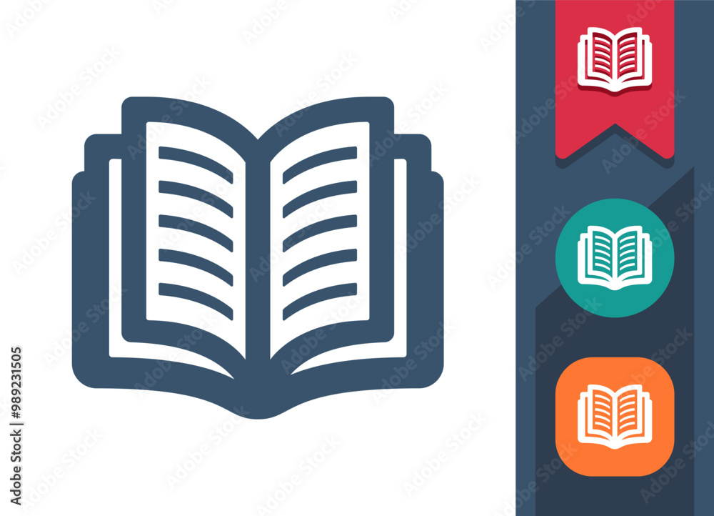 Book, Textbook, Manual, Schoolbook Icon Book, Textbook, Manual, Schoolbook Icon
