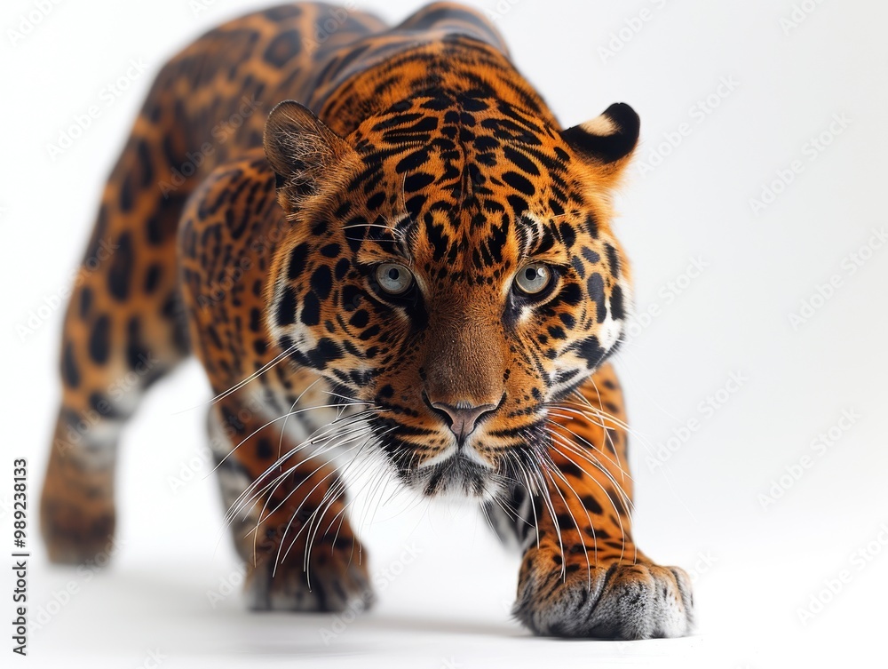Obraz premium Panthera on a white background