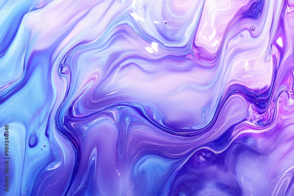 Mesmerizing purple blue fluid art background Mesmerizing purple blue fluid art background