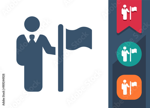 Businessman, Politician, Lawyer, Banker Icon 1