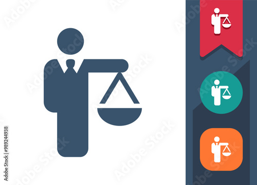 Businessman, Politician, Lawyer, Banker Icon 1