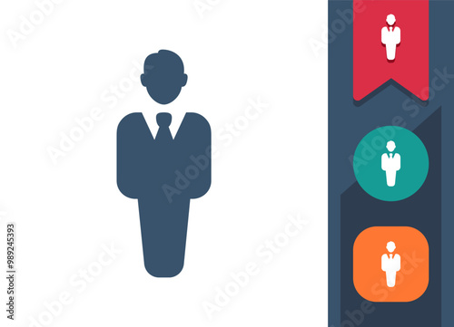 Businessman, Lawyer, Politician, Banker Icon