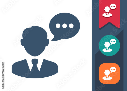 Businessman, Manager, Politician, Lawyer Icon