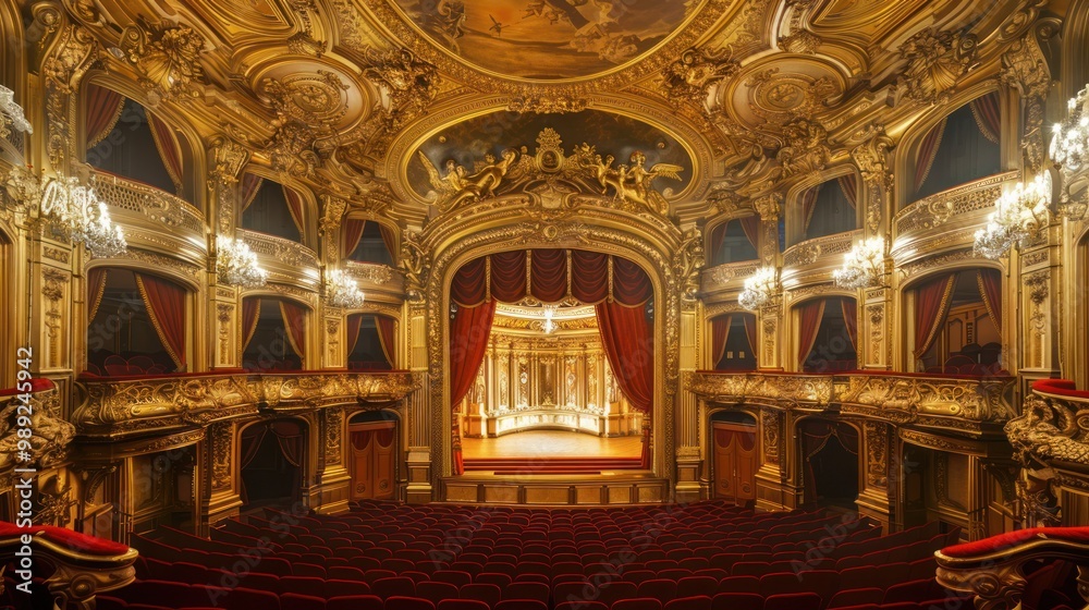 Obraz premium Grand Opera House Interior