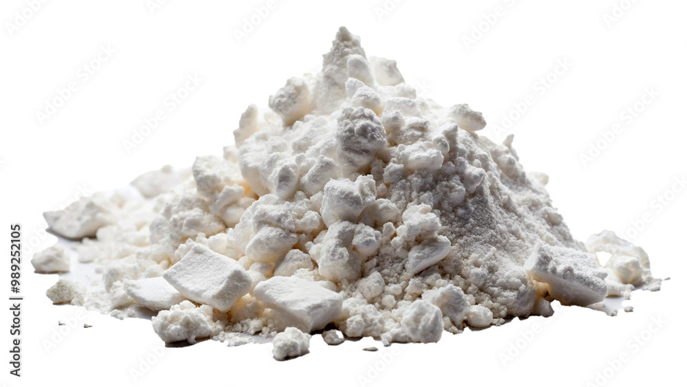 Pile of Heroin drugs or narcotic on transparent background Pile of Heroin drugs or narcotic on transparent background