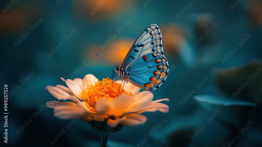 Butterfly on a Flower Butterfly on a Flower