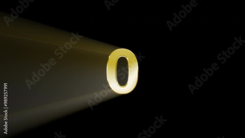 A 5 second countdown animation leading to 