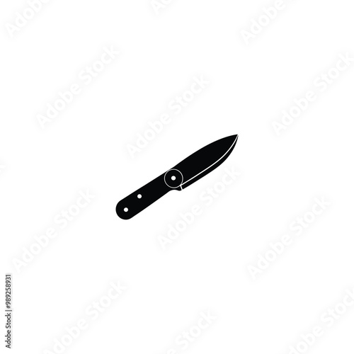 knife isolated on white background