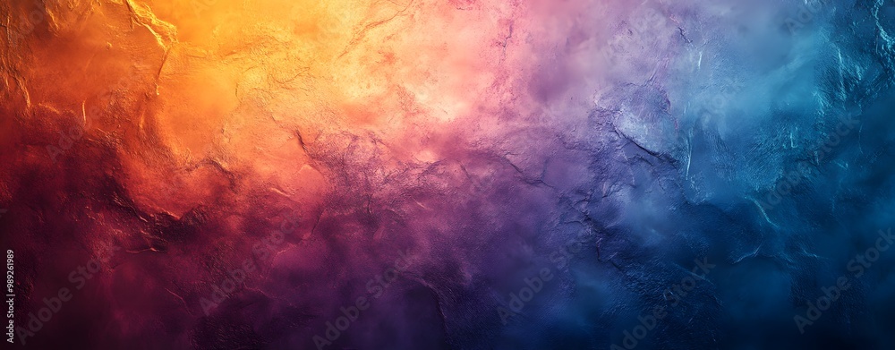 Abstract Grainy Gradient Background With Orange Glow Abstract Grainy Gradient Background With Orange Glow