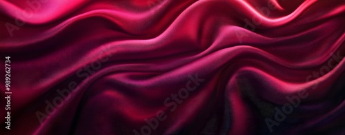 Abstract Velvet Gradient Background in Dark Pink and Burgundy