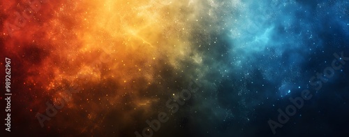 Abstract Gradient Background With Grainy Texture