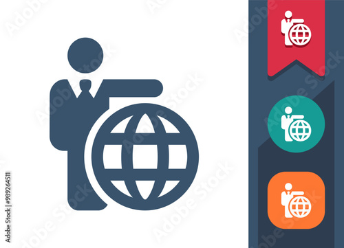 Businessman, Politician, Lawyer, Banker Icon 2