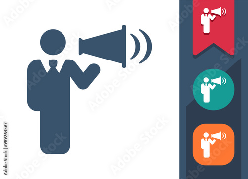 Businessman, Politician, Lawyer, Banker Icon 2