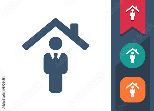 Businessman, Politician, Lawyer, Banker Icon 3