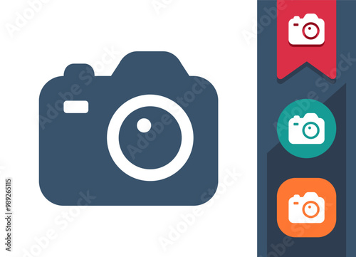 Camera, DSLR, Photo, Photography Icon-01