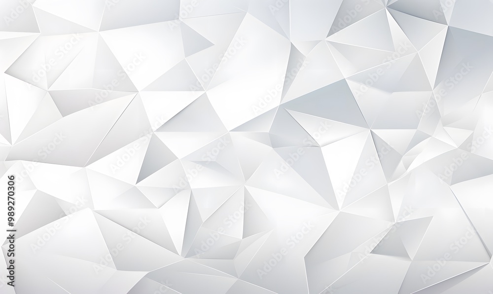 Abstract White Geometric Triangle Pattern Background Abstract White Geometric Triangle Pattern Background