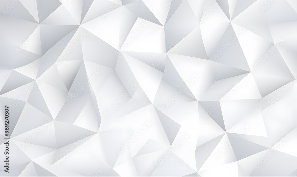 Abstract White Low Poly Triangle Background Abstract White Low Poly Triangle Background