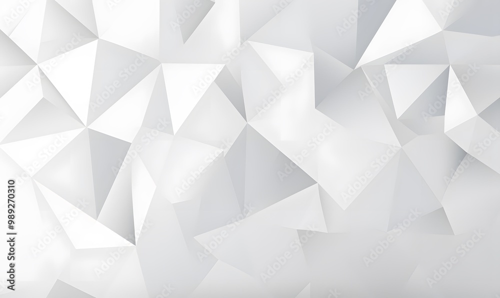 Abstract White Low Poly Triangle Background Abstract White Low Poly Triangle Background