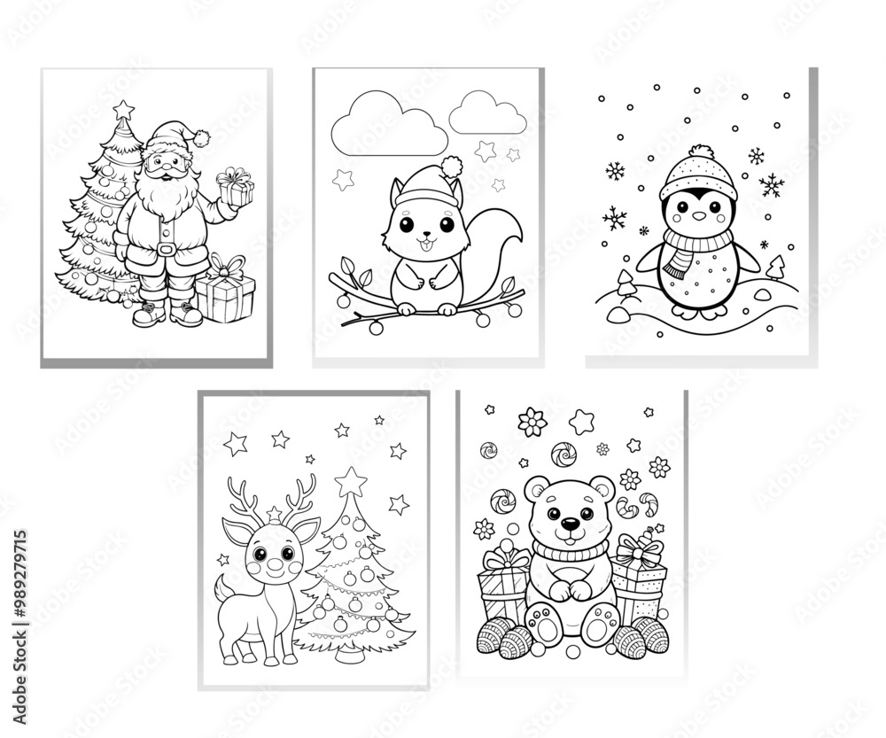 Merry Christmas Coloring Pages Merry Christmas Coloring Pages